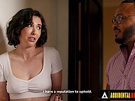 Hungry for dicks cougar suggests Dillon Diaz and his friends a gangbang to make the party wild 6