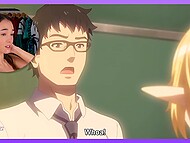 Cheekymz reveals feverish lust while watching in Enjo Kouhai 7 and masturbating 11