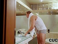 Sofia Lee wouldn't bother her husband with an affair as his cock is not hard anymore 6