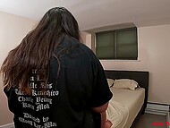 Peter King screwing the inked wench and coating her in jizz BTS 11