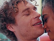 Ebony gal Scarlit Scandal pleases her BF with unforgettable after a lame party 5