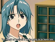 Hentai MILF with hairy pussy hops onto big dick for wild ride 7