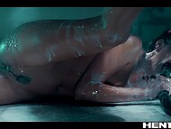 Obedient Jennifer Mendez gets an otherworldly load of cum 7