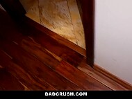 Teen tart Liza Rowe entices her stepfather to seduce her for compensation 4