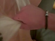 Overjoyed big-tittied blonde gets sexual pleasure on cam 7