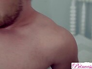 Rumor has it that Dana Wolf's stepbrother's penis is really huge, and she checks it up 4