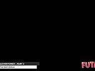 Cum-soaked Futa babes shake their bubble butts in 3D compilation 8