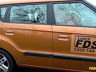 Harmony Reigns demands cock in her wet pussy in the fake driving school 6