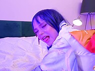 Sexy cosplay tart desires a firm dick and seduces her man on fucking 7