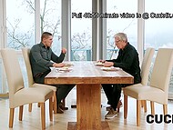 Horny wife Sofia Lee needs a cock, so her elderly hubby asks a young man to fuck her properly 4