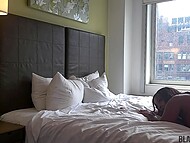 Sizzling black woman pleasure-seeker Kaiya Rose shakes her big butt on the pecker 8