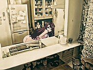 Hentai tart lets her massive chest shine while she indulges in saucy sex acts 5