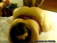 Fat white whores get on all fours to copulate with black studs in doggy style 8
