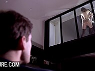 Gisha Forza witnessing her spouse's pleasure from watching her fucking another gentleman 6