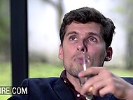 Gisha Forza witnessing her spouse's pleasure from watching her fucking another gentleman 7