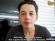 Blazing-hot Colombian teen lustfully climaxes as having her pussy banged hard 5