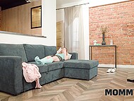 Mature Russian mommy uses young dick of her stepdaughter's boyfriend 7