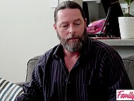 Rion King and his kinky adoptive parents swap the females during a family game 4