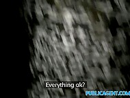 Bunny Baby sneaks a peek at the gym's changing rooms to find a good place to fuck 7