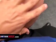 Krissy Lynn fell a sexual prey to a corrupt security officer 6