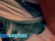 Chubby Annabelle Rogers gets man's dick up her ass, resulting in a steamy creampie 7