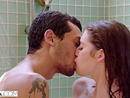 Naughty teen vixen craves only the best dick and gets it from a neighbor guy 9