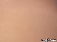 Amateur couple enjoys a pleasant sexual intercourse on the boat in the sea 10