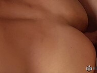 Russ' impressive cock attracted bisexual dude Trey and his girlfriend Jackie 8