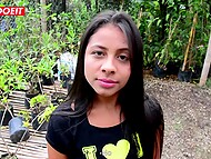 Young Latina is tricked into rough sex by horny pickuper 5