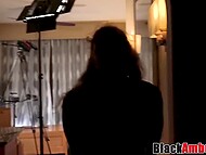 Cute girl Luna gets into her first mixed-race facial cumshot 5