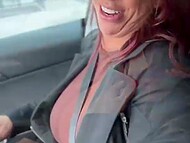Fiery red-haired MILF Alexis Fawx puts on glamorous lingerie and gets more than ready to have sex 4