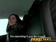 Frolic minx Iwia can't resist taking a taxi driver's dick for a free ride 5