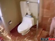 Girl pleases immense BBC with blowjob before getting nailed with it at casting 5