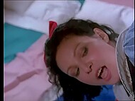 Hot porn parody with a slutty Snow White copulating all the time 5