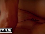 Awesome blonde Kristen Scott seeks redemption when copulating with a hot male 10