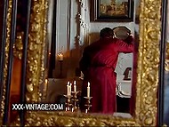 Busty vintage lady Anita Dark having steamy sex in the ancient castle  7
