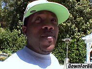 Shorty's black shaft demolishes pussy of the excited white MILF 4