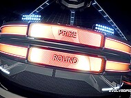 Bella Rossi ravages Eddie Jaye and uses his BBC after winning Nude Wrestling 9