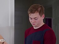 Coco Lovelock and Anthony Pierce learns lesson in threesome from tutor Ryan Keely 5