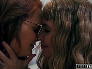 Lena Paul's college friend creampies her, all while her wife Siri Dahl watches in pure passion 4