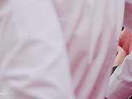 Eva Elfie gives a sensual footjob, then eagerly surrenders to a passionate fuck 4