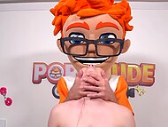 Stunning brown-haired newbie Zoey Zimmer shows her best at porn casting 8