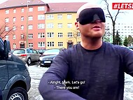 German MILF with pierced twat gets drunk and banged in the sex bus 6