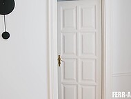 Raw passion ignites on Ebony teen's unforeseen voyage of love in Prague 5