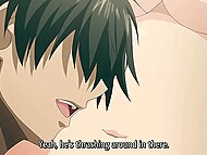 Three gorgeous Hentai girls long for massive penises 11