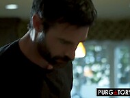 Bella Jane submits to the hardcore home invasion and sexual intercourse with a hunk 5
