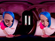 Lucia Love, Lilyan Red, Amaranta Hank, Liz Rainbow in immersive VR manga cosplay compilation 4