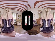 Lucia Love, Lilyan Red, Amaranta Hank, Liz Rainbow in immersive VR manga cosplay compilation 7