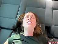 Алексис Кристал получает сперму на лицо от незнакомца на публике, что приводит ее мужа в ярость 11