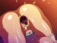 Succulent lips of sweet Hentai chick savor sweet caresses 8